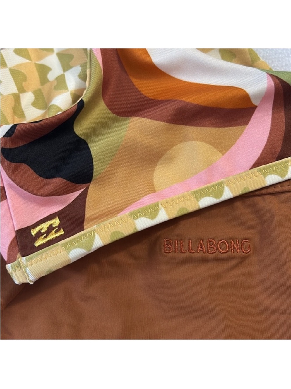 Billabong Large Bikini Return to Paradise Ava Tank AND Aruba golden brown NWT - Picture 12 of 13